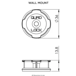 Adhesive Wall Mount