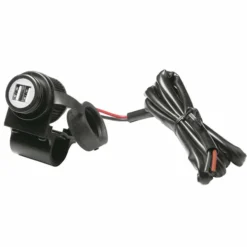 3.1AMP Dual USB Hardwire Charger Handlebar