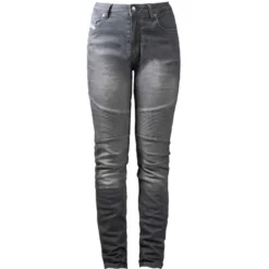 Betty Biker Jeans Light Grey