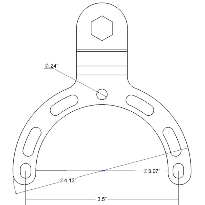 Gas Tank Ball Base Small