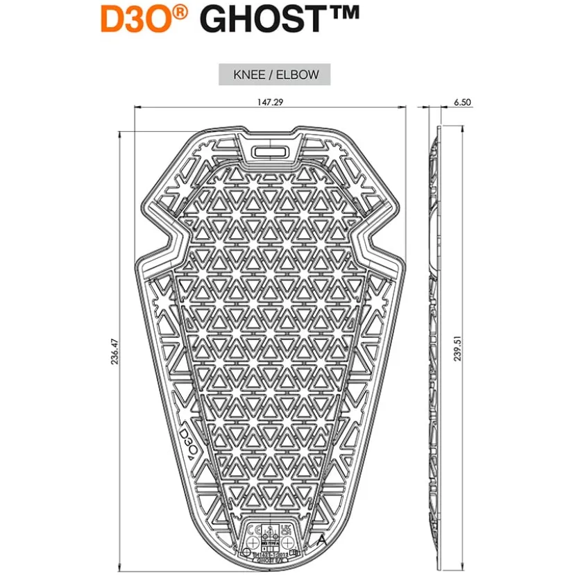 Ghost Knie/Elleboog Protector Set Level 1