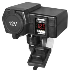 Power Supply Double USB + Socket