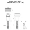 Single Bolt M8