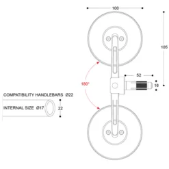 Skin-S Bar End B-Lux