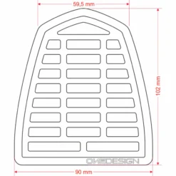 Tank Pad Leather Soft Touch